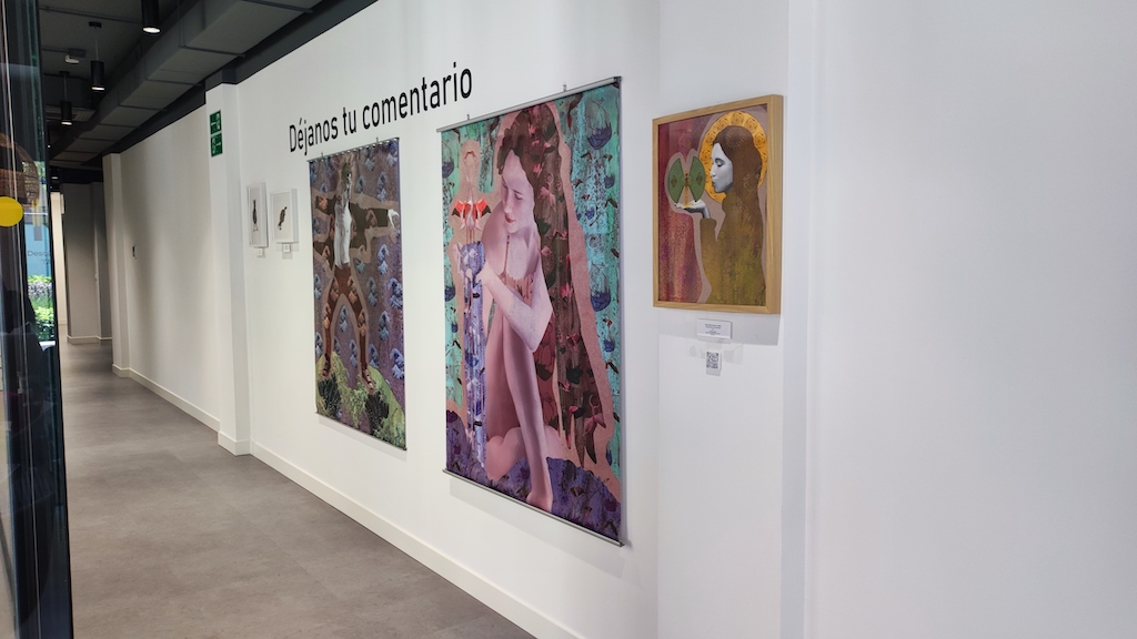 Exposición de Clara Belén Gómez en Targobank de Marbella